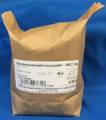 Gerstenmalzmehl enzymaktiv - BIO 1 kg