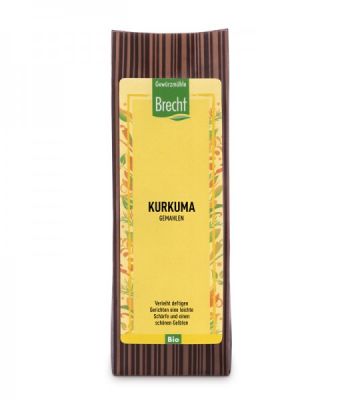 Kurkuma gemahlen 150g  Blockbeutel BIO