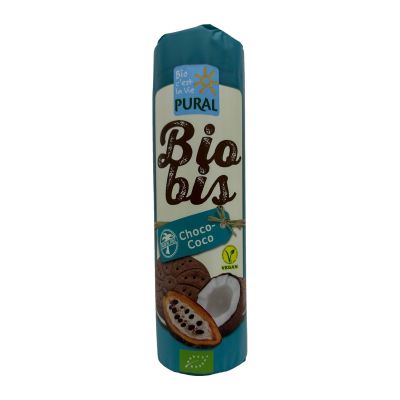Biobis Weizen-Kakao Doppelkes mit Kokosfüllung 300 g