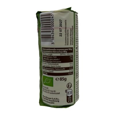Mini Biobis Nussnougat Dinkel Doppelkeks 85 g