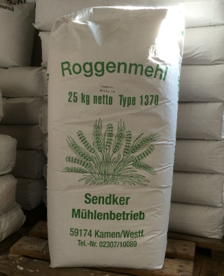 Roggenmehl Type 1370 25 kg