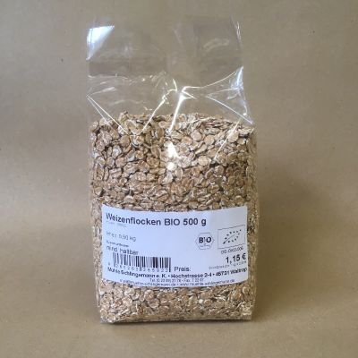 Weizenflocken 500 g BIO