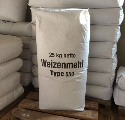 Weizenmehl Type 550 - 25 kg