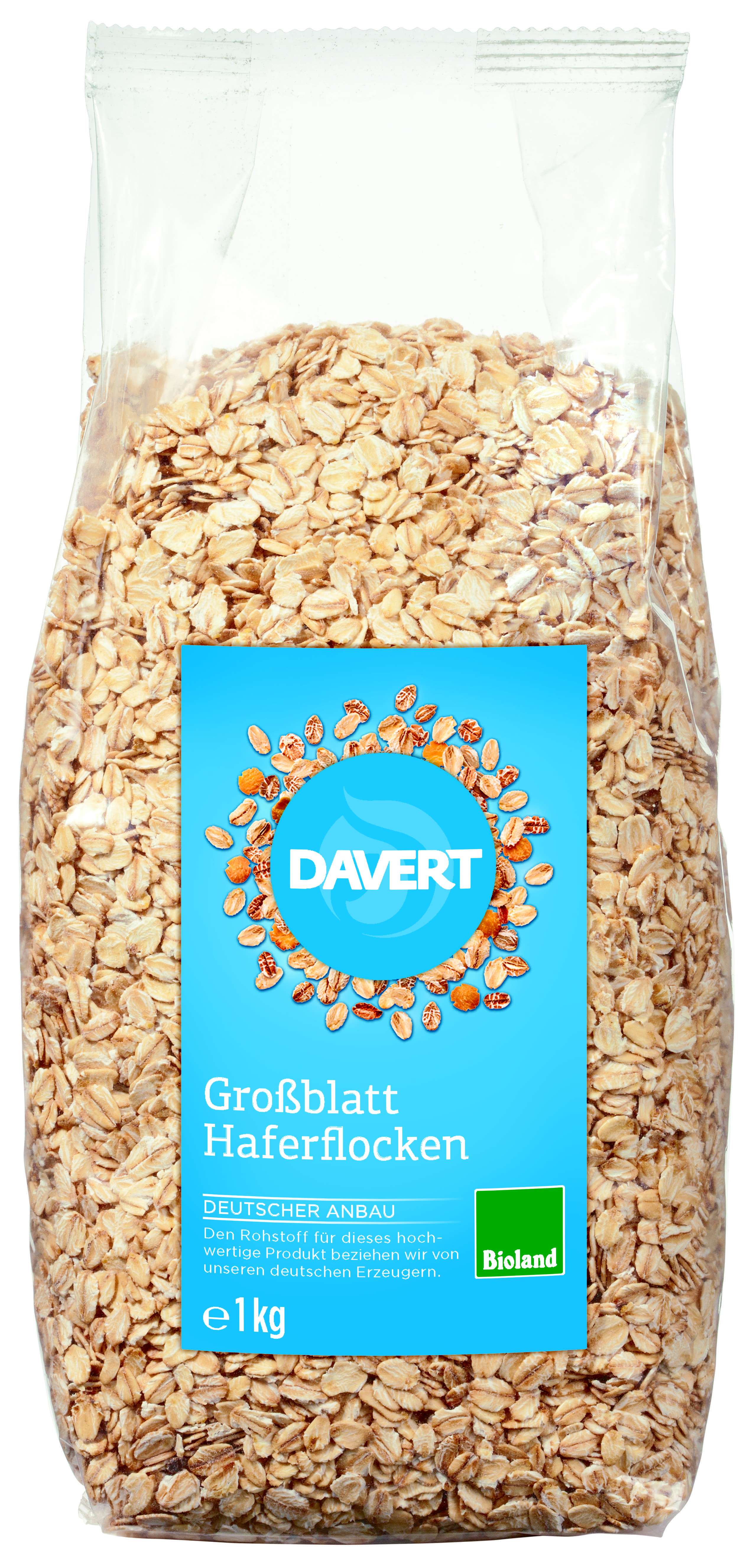 Muehle Schlingemann e. K. - Haferflocken Großblatt 1 kg BIO