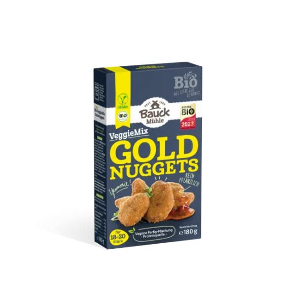 VeggieMix Gold Nuggets Bio 180 g – Mühle Schlingemann