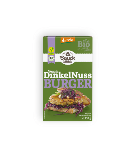 Dinkel-Nuss Burger Bio 150 g