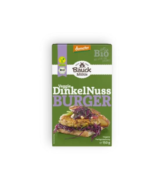 Dinkel-Nuss Burger Bio 150 g