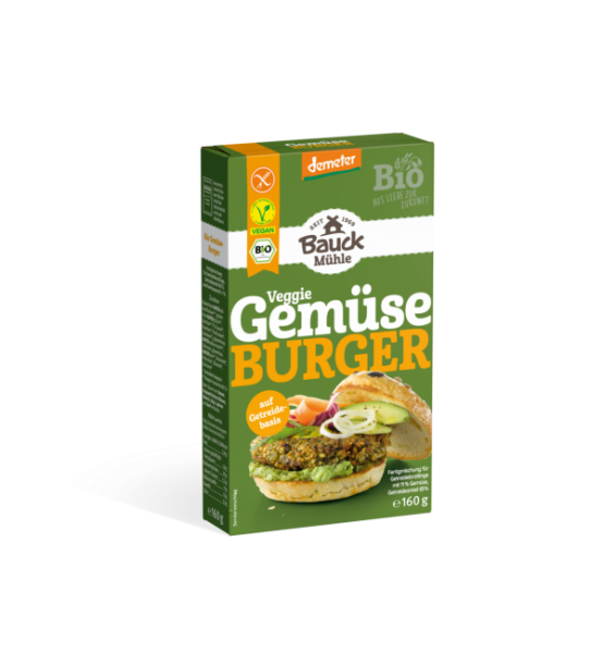 Gemüse Burger Bio glutenfrei 160 g