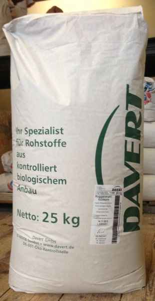 Roggenvollkornmehl  - BIO - 1 kg