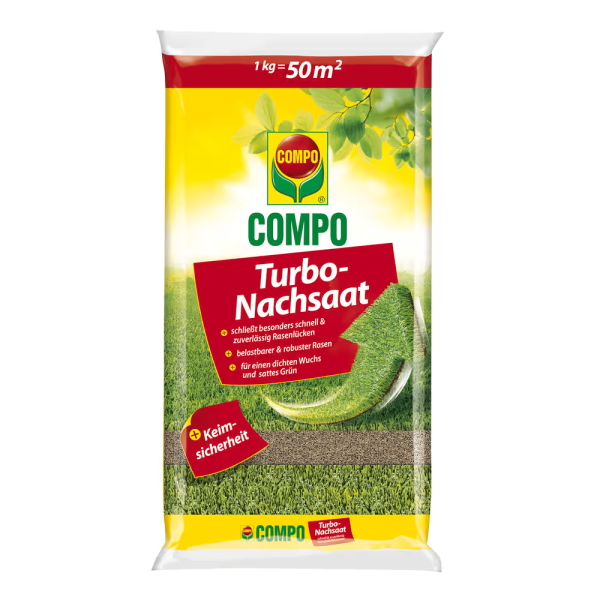 COMPO Turbo Nachsaat 1 kg für 50 m²