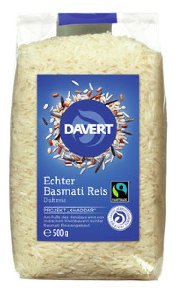 Echter Basmati-Reis, weiß FAIRTRADE 500g