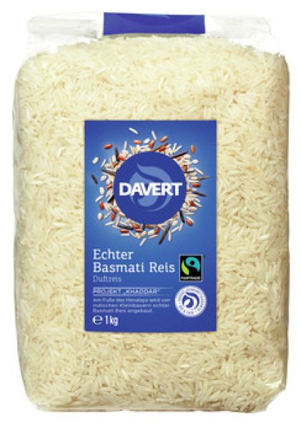 Echter Basmati-Reis, weiß FAIRTRADE 1 kg
