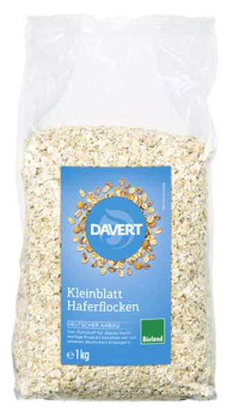 Kleinblatt Haferflocken, Bioland 1 kg