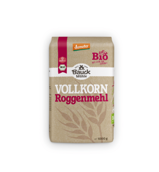 Roggenvollkornmehl 25 kg Demeter BIO