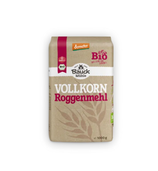 Roggenvollkornmehl 25 kg Demeter BIO – Mühle Schlingemann