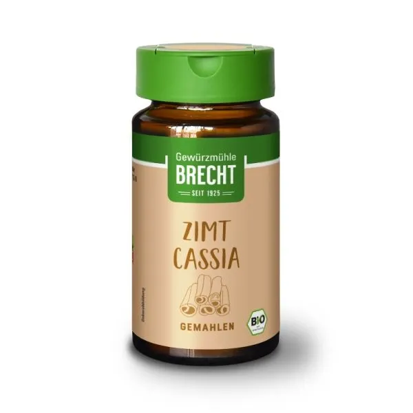 Zimt Cassia gemahlen Glas 35 g – Mühle Schlingemann