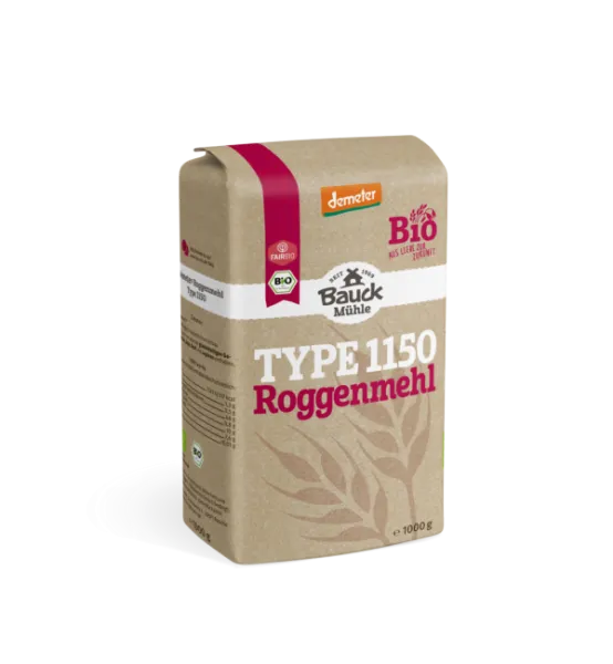 Rogenmehl Type 1150 25 kg BIO Demeter – Mühle Schlingemann