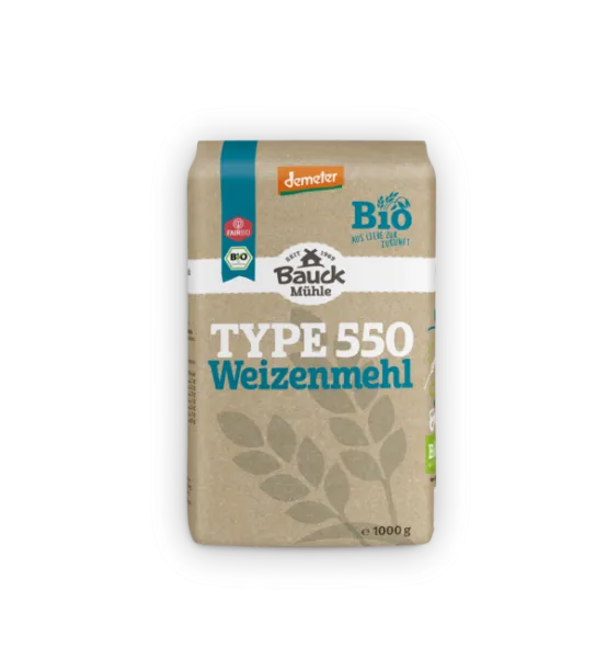 Weizenmehl Type 550 BIO 25 kg Demeter – Mühle Schlingemann