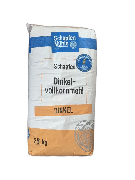Dinkelvollkornmehl - 25 kg – Mühle Schlingemann