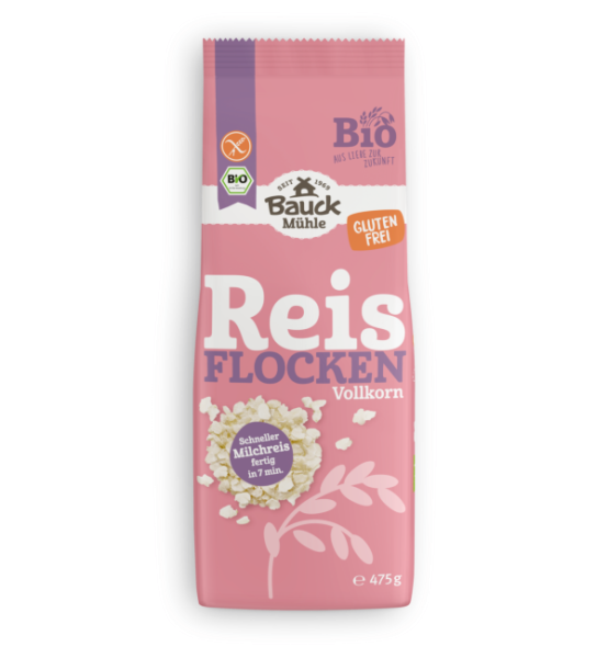 Schnelle Milchreisflocken Bio glutenfrei 475 g