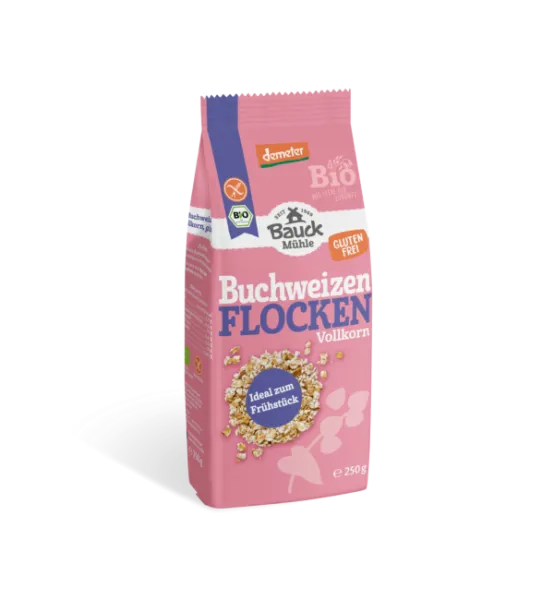 Buchweizenflocken, Glutenfrei 250 g Demeter