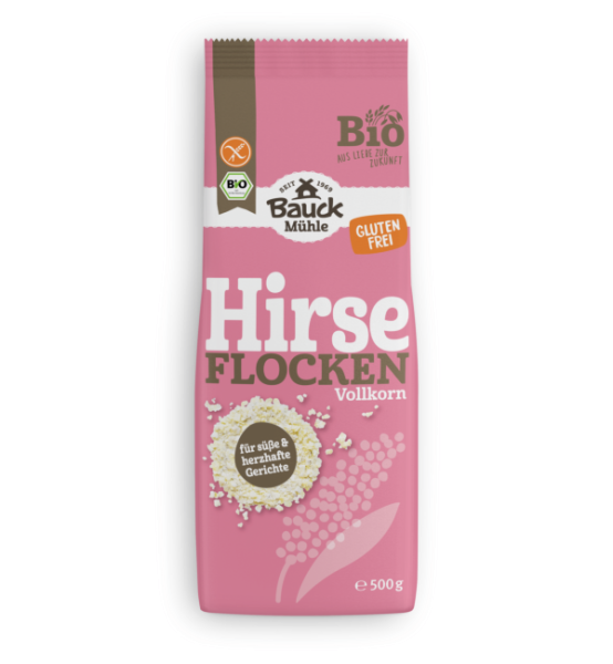 Hirseflocken glutenfrei BIO 500 g