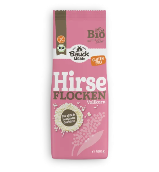 Hirseflocken glutenfrei BIO 500 g