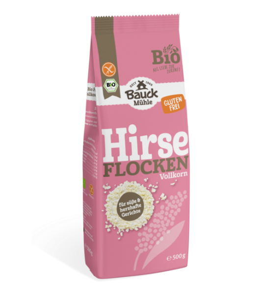 Hirseflocken glutenfrei BIO 500 g
