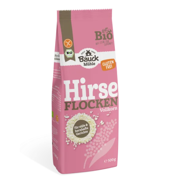 Hirseflocken glutenfrei BIO 500 g