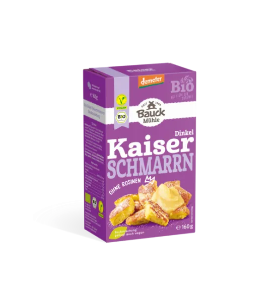 Dinkel-Kaiserschmarrn Bio 160 g – Mühle Schlingemann