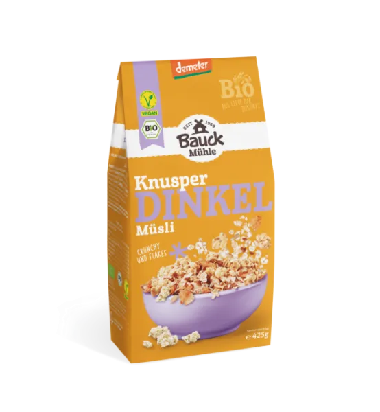 Dinkel Müsli Knusper Bio 425 g