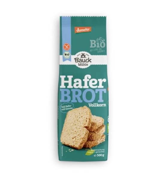 Haferbrot, Vollkorn Glutenfrei Demeter 500 g
