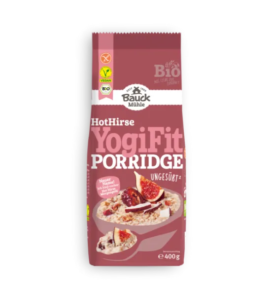 Hot Hirse Yogi Fit Porridge BIO glutenfrei 400 g