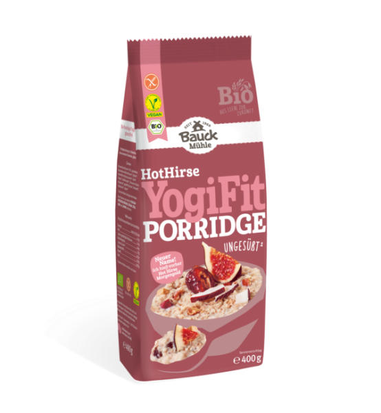 Hot Hirse Yogi Fit Porridge BIO glutenfrei 400 g