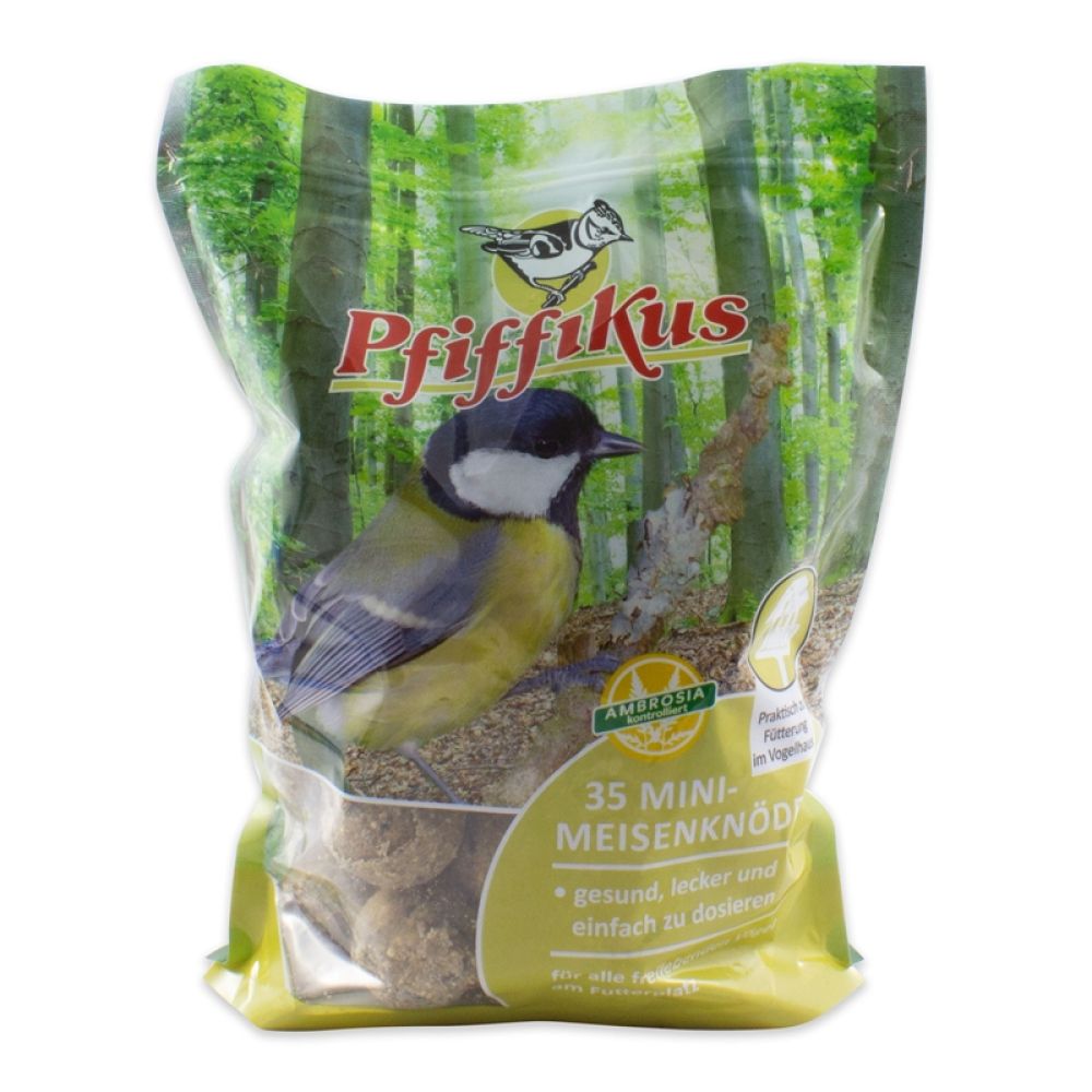 Pfiffikus Mini-Meisenknödel 5 x 35 Stück