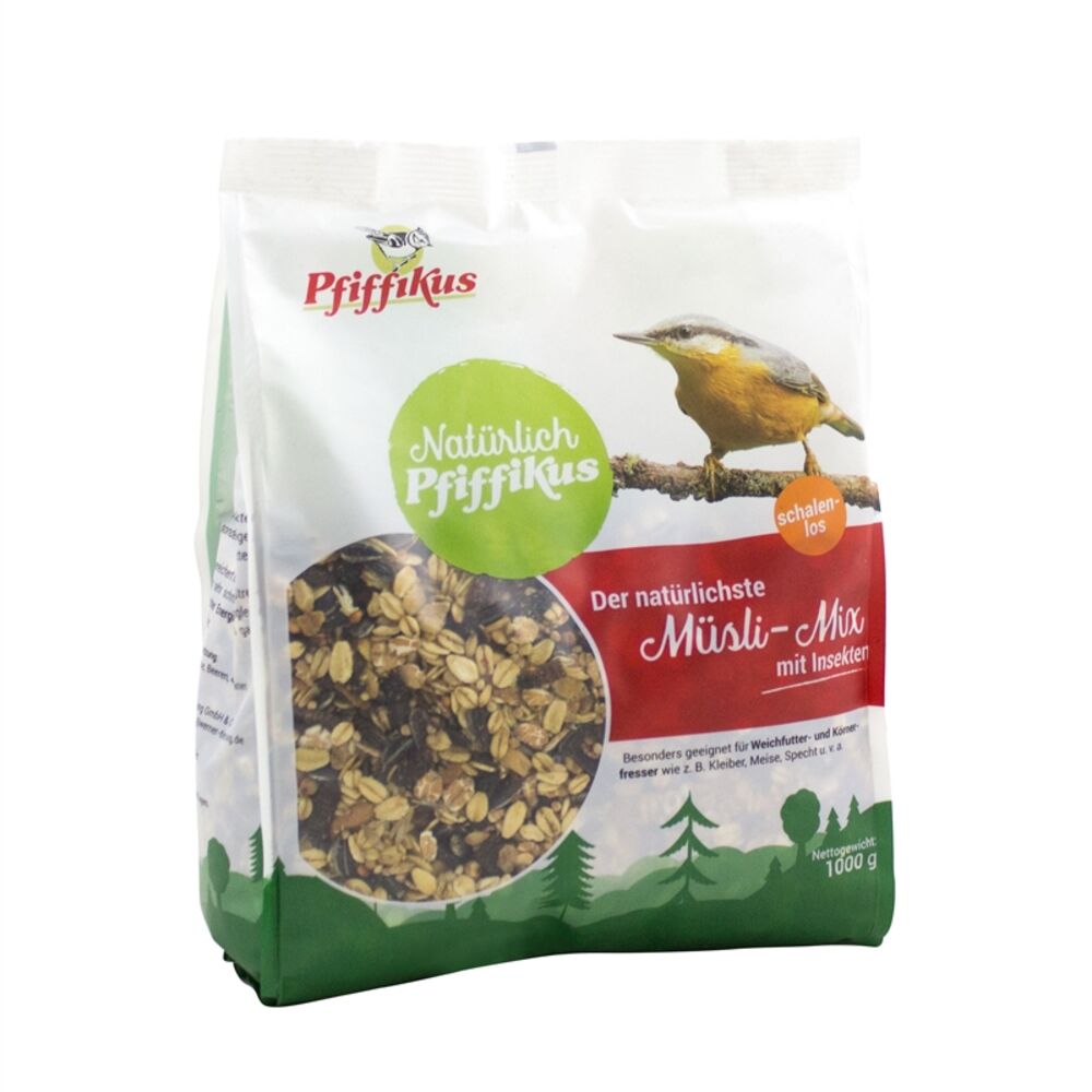 Natürlich Pfiffikus Müsli-Mix mit Insekten 2,5 kg
