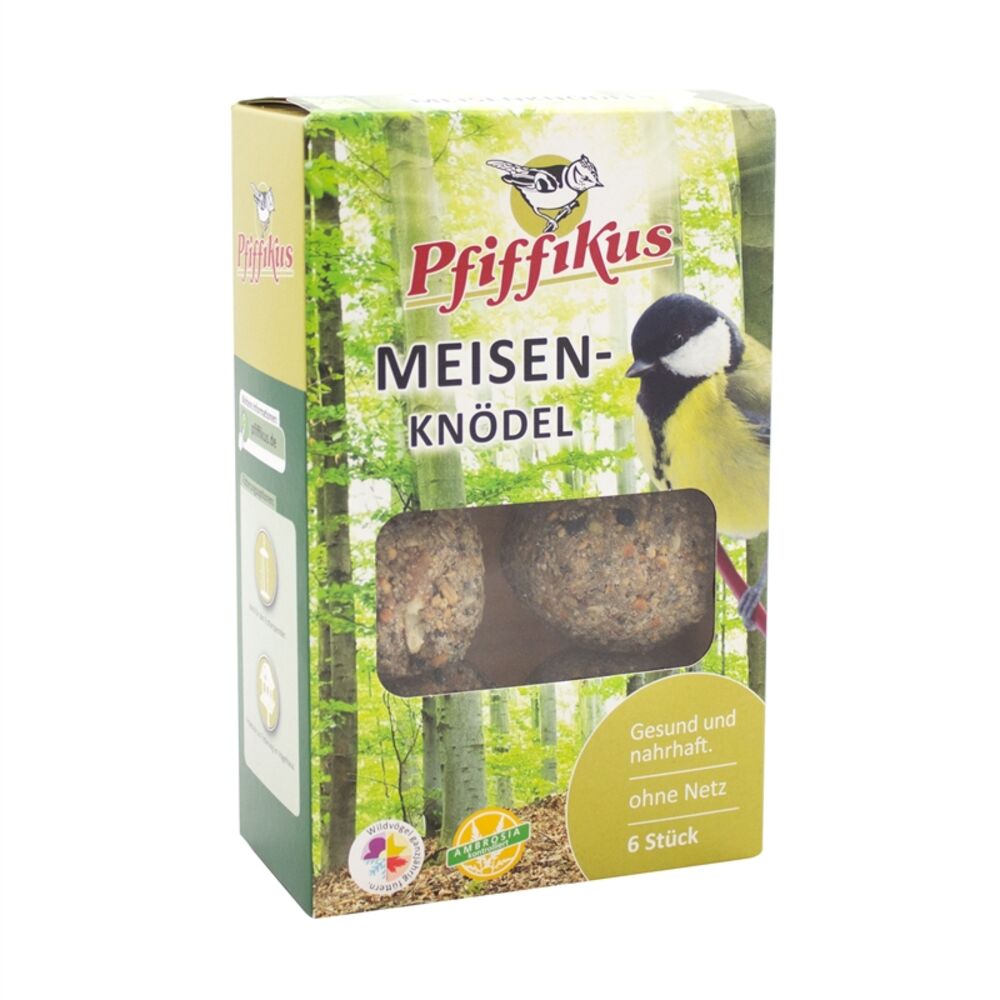 Pfiffikus Meisenknödel ohne Netz 6er