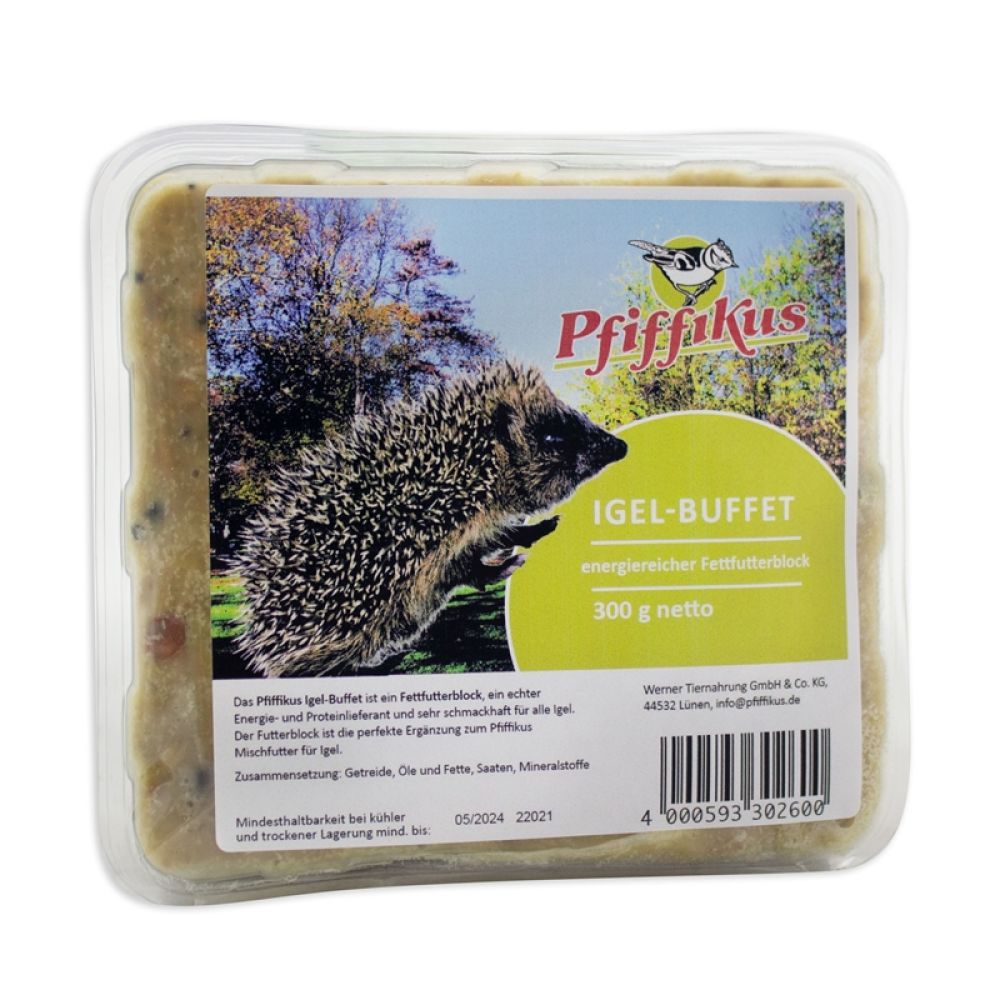 Pfiffikus Igelbuffet Insektenfett 12x1