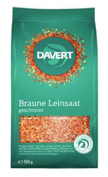 Geschrotete Leinsaat 200g BIO