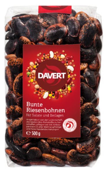 Bunte Riesenbohnen 25 kg - BIO