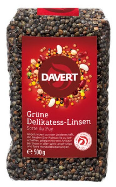 Grüne Delikatess-Linsen 500g BIO