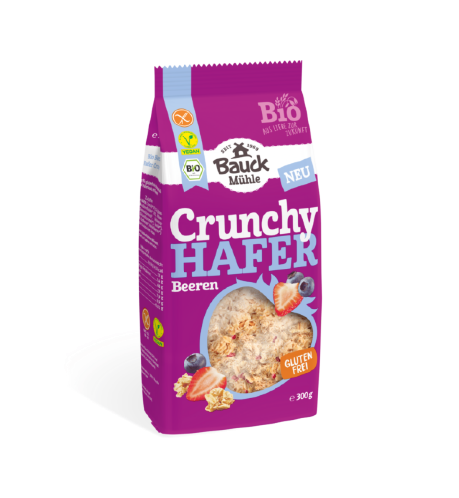 Hafer Crunchy Beeren glutenfrei 300 g