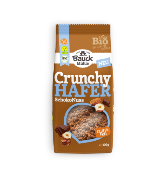 Hafer Crunchy SchokoNuss glutenfrei 300 g