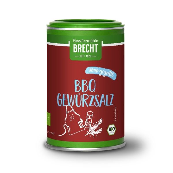 BBQ Gewürzsalz (Grill Gewürzsalz) Membrandose 130 g