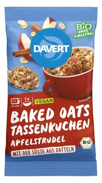Baked Oats Tassenkuchen Schoko-Brownie 65 g – Mühle Schlingemann