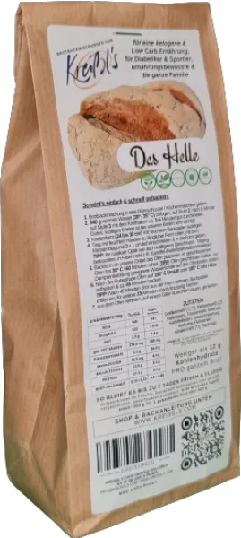 Kreißl's Brotbackmischung - Das Helle 300 g – Mühle Schlingemann