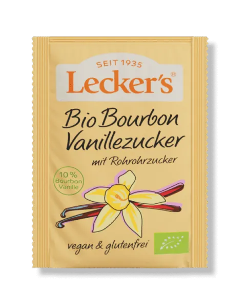 Bourbon Vanillezucker mit deutschem Rübenzucker2x8 g (Lecker's) – Mühle Schlingemann