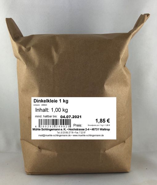 Dinkelkleie 1 kg