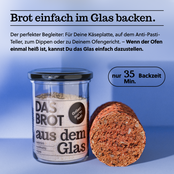 Grüezi aus`m Pott - Das Brot aus dem Glas