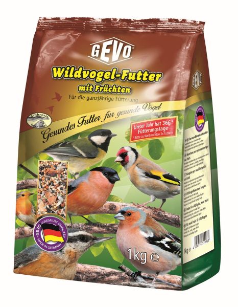 GEVO Wildvogelfutter m. Früchten 1 kg